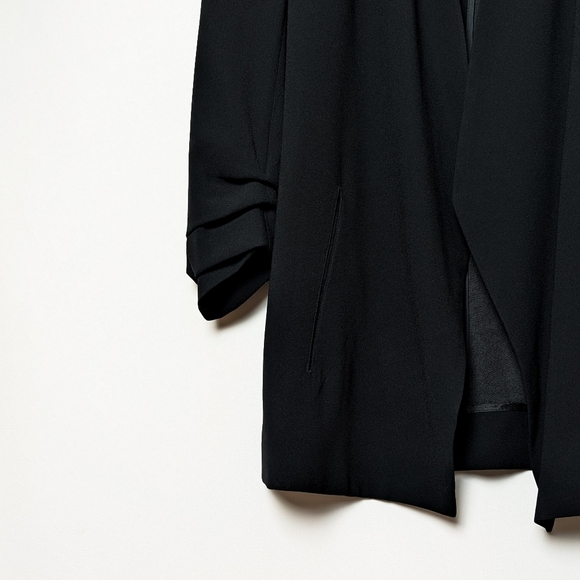 BABATON Power Hip Blazer Black Open Office Jacket 2 Aritzia - Picture 12 of 14
